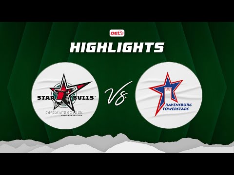 Starbulls Rosenheim vs Ravensburg Towerstars - Game Highlights