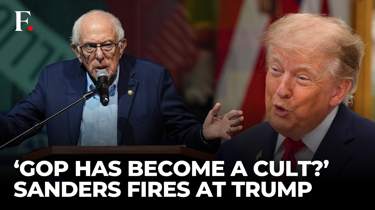'Most Reckless President --’ Bernie Sanders Attacks Trump in Fiery Maine Rally | US News