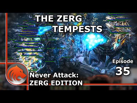 I Made Tempests as a Zerg in a 1v1 Match! 😁