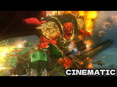 VULKAN & Salamanders vs ANGRON & World Eaters! - Unification Mod | WH40K: Dawn of War: Soulstorm