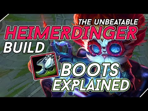 Heimerdinger Guide - THE UNBEATABLE PUSH BUILD | BOOTS OF SWIFTNESS EXPLAINED