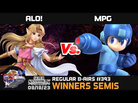 Regular Bairs #393 - SSBU - Winners Semis - Alo! vs. MPg