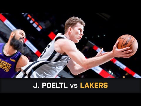 Jakob Poeltl's Highlights: 14 PTS, 3 BLK, 2 AST vs Lakers (07.12.2018)