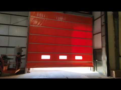 Hangar Door system designed for factory entrances and large industrial facilities
