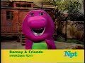 PBS Kids Promo Barney Friends 2002 WNPT