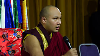 Gyalwang Karmapa meets with the Tibetan Community on London