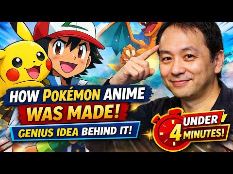 How Pokémon Anime Was Made | The Genius Idea Behind Pokémon by Its Creator #anime  #PokemonExplained