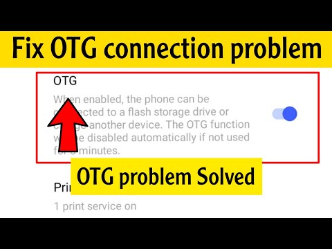 How To Fix OTG Connection Problem in Vivo Android Mobile || Not Working & Open OTG problem Solved