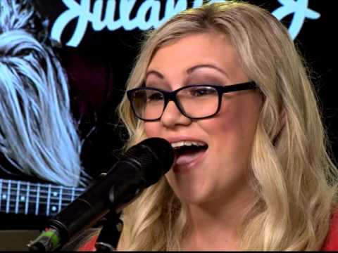 Julanie J peforms "Safe and Sound" in studio