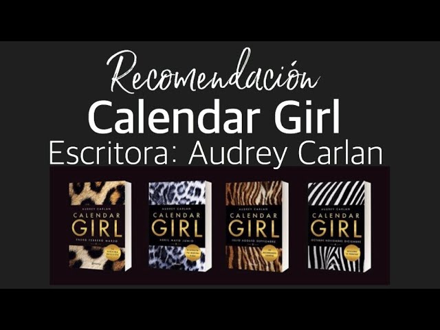 Vídeo relacionado con Calendar Girl 2: Abril, mayo, junio (Planeta Internacional)