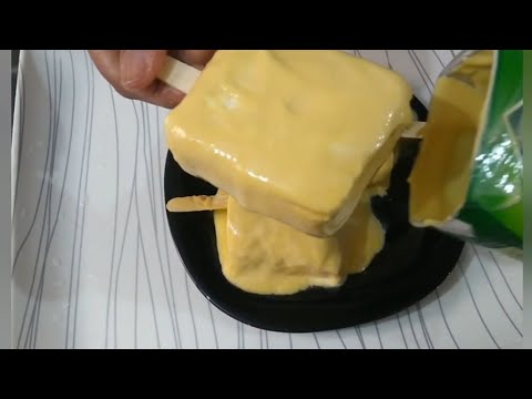 Mango ice cream recipe 😋👌| three ingredient mango ice cream |  home made ice cream