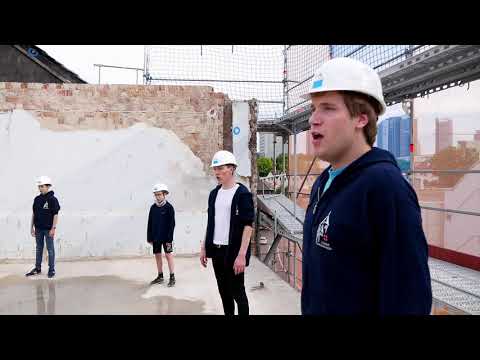 Probe in der Baustelle