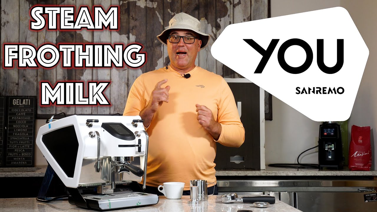 How To: Steaming/Frothing Milk on Sanremo YOU