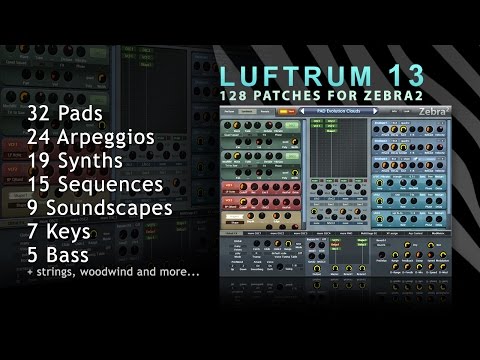 Luftrum 13 - Soundbank for Zebra 2