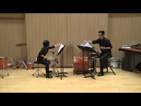 HKBU Percussion Ensemble Mini Concert 2015: Recital Duo - Dan Knipple
