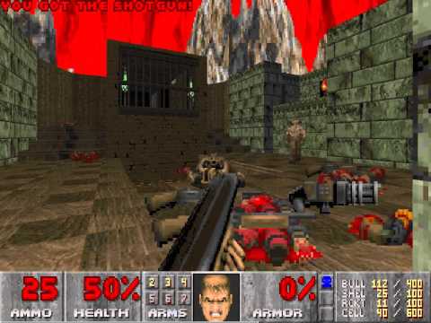 Doom 2 the Way id Did map 23 UV-Max in 2:08