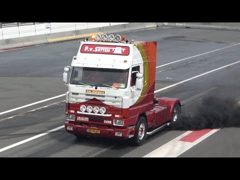 Truckstar Festival TT Assen 2023 - Decibellen contest - Scania V8 With Black Smoke 💨 (2160p 4K)