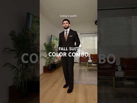 How to Style a Brown Suit This Fall