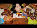 Indulgent Dessert ASMR Mukbang Cakes Donuts Magnum Ice Cream