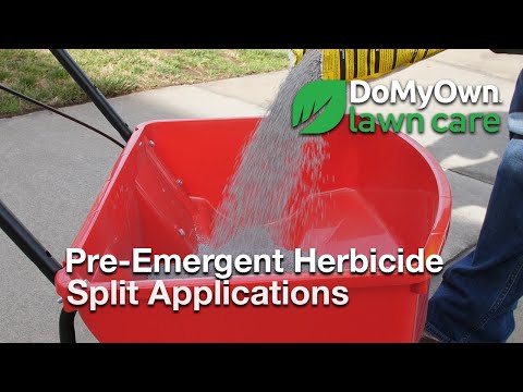 How to Apply Pre-Emergent Herbicide Split Applications Video 