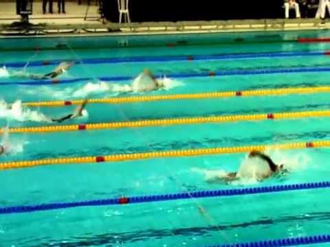 4x50 lagen mixed Vorlauf  beim Weltcup in Berlin 2012