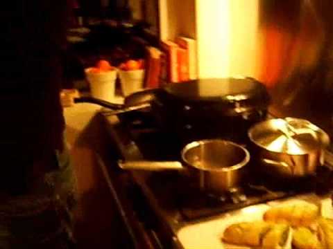 Kerstdiner in huize Kik Kok te Huizen 25-December-2007