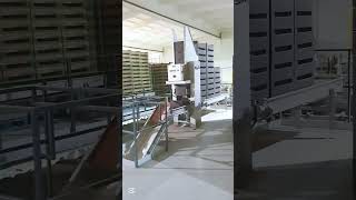 HTECH ZKA ládaadagoló rendszer – automatikus dobozadagoló élelmiszeripari üzemekhez