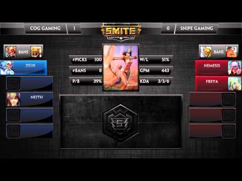 Alienware Arena $10k Cup W2D1 - Snipe vs. COGnitive Gaming