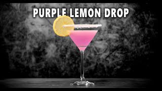 This Purple Lemon Drop Will Be Your New Favorite Cocktail! 🍹