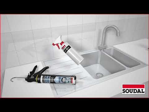 Soudal fugemasse, krystal