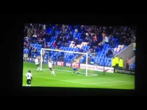 CPFCs Sullay Kaikai scores for Shrewsbury