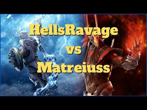 HellsRavage (Zeus) vs Matreiuss (Set) #ageofempires #ageofmythology