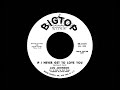 Lou Johnson - If I Never Get To Love You