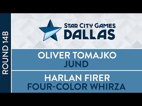 SCGDFW: Round 14B - Timeshifted - Oliver Tomajko vs Harlan Firer [Modern]