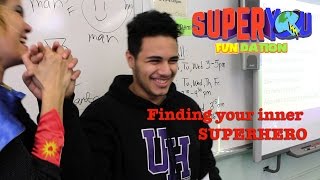 Founder, Lourds Lane teachers ninth graders how to find their inner superheroes