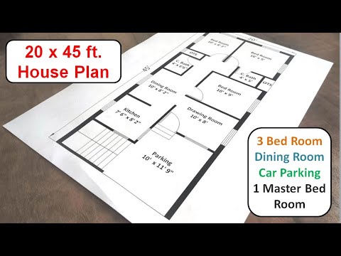 15x30 House Plan 15 x 30 Ghar Ka Naksha Small House Plans Design 450 sq ft house Plans