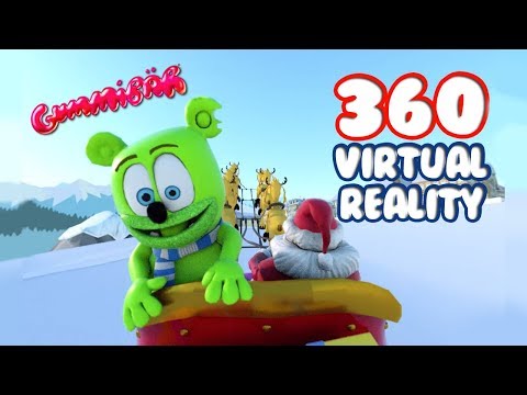 360 Virtual Reality Winter Wonderland - Gummibär The Gummy Bear