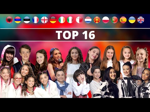 TOP 16 | JUNIOR EUROVISION SONG CONTEST 2023 | ALL SONGS | JESC 2023