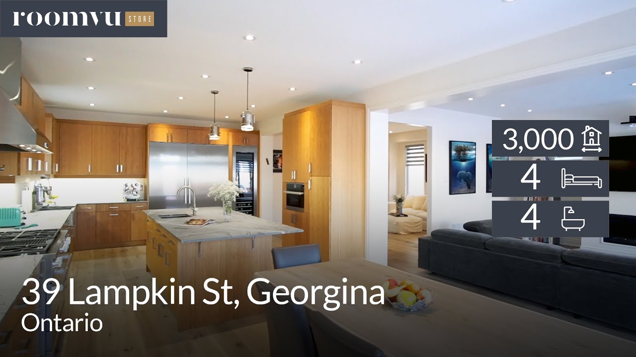 real estate video in 39 Lampkin St, Keswick, Ontario