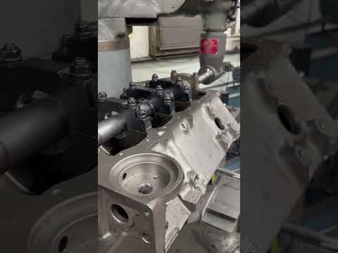 Line boring billet main caps for a small block Chevy racing engine