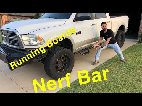 Ebay running boards on Dodge Ram 2500