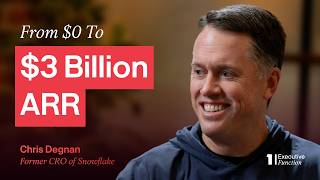 Snowflake’s first sales hire on scaling from $0 to $3.5B | Chris Degnan (Former CRO, Snowflake)
