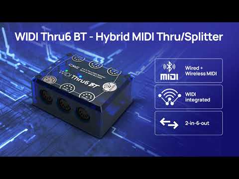 CME Introduces WIDI Thru6 BT