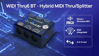 Video thumbnail for CME Introduces WIDI Thru6 BT by MusicGearz