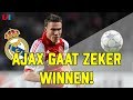 Scorende Boerrigter in Bernabeu: "Ajax Gaat ZEKER Winnen van Real Madrid!"