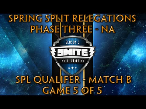 SPL Season 3 Relegations NA Week 4 - Match B (Game 5 of 5)