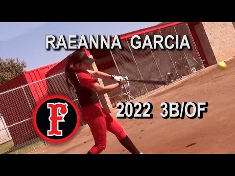 2022 Raeanna Garcia Third Base and Outfield Softball Skills Video