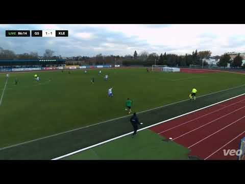 GOL I Adam Iwiński (Sokół Kleczew) w meczu z Gryfem Słupsk (2:1) 3 liga sezon 2024/25