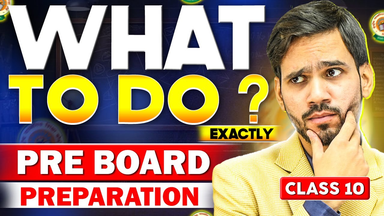 FOLLOW THESE SECRET TOPPER'S STEPS TO PREPARE | PRE BOARD EXAMS | STEP BY STEP GUIDE TO SCORE 95%