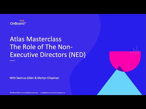 Masterclass: Role of the Non-Executive Director - YouTube